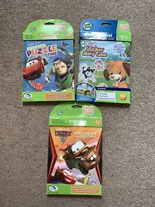 New Leap Frog Tag Bundle Game Book, Read &Learn, Disney Cars Story Book Age 4+ - Picture 1 of 7