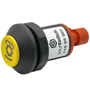 119 05 001 Pulsador "Toma de fuerza" compatible con Case New Holland CNH 82025543 - Imagen 1 de 3