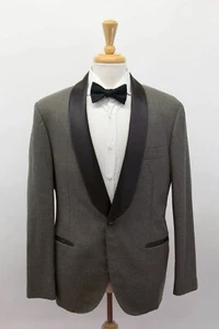 NWT$10,595 Brunello Cucinelli Men 100% Cashmere 2Tone 2Pc Tux Suit 50/ 40US A248 - Picture 1 of 16