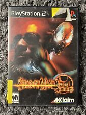 MINT DISC Shadow Man Second Coming 2nd Sony Playstation 2 PS2 No Manual Tested