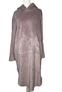Ropa de dormir 32 grados Heat para mujer talla S/M bata con capucha bolsillos sudadera con capucha rosa SUAVE - Imagen 1 de 10