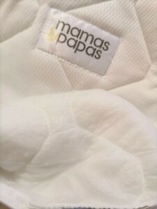 Mamas & Papas Luxury quilted water resistant Cot bed Mattress Protector cover