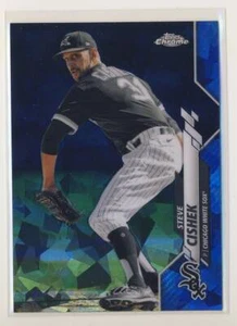Topps 2020 actualización cromada Sapphire Steve Cishek Chicago White Sox BX2 - Imagen 1 de 2