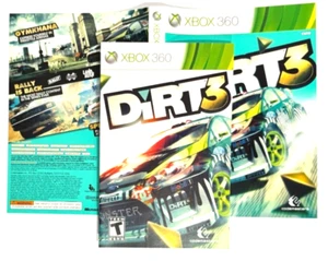 Dirt 3 - Microsoft Xbox 360 - Artwork/Manual Only/No Game - Picture 1 of 1