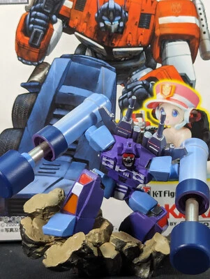 Transformers Frenzy Rumble Blue K-T Figure Collection complete Kaiyodo Takara - Image 1 of 4