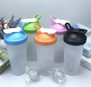 Gym protein shaker bottle - 20 fl oz (BPA-Free) - Picture 1 of 5