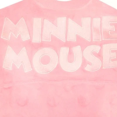 NOVO Disney World KIDS 4 / XS Fleece Spirit Jersey Leitão Rosa Bolinhas WDW Top - Imagem 1 de 4