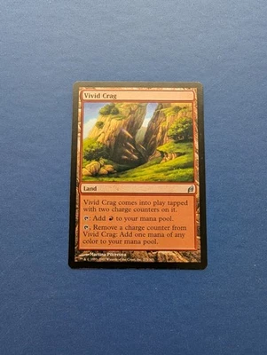 MTG Vivid Crag: Lorwyn #275 – NM-MT - Image 1 of 2