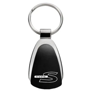 Licensed Black Teardrop Keychain for Type S - AUGD3525 - Picture 1 of 2