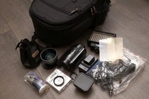 CANON VIXIA HF M500 HD CMOS PRO With Accessories 32GB SD LED, WD-H43, Camera Bag - Picture 1 of 11