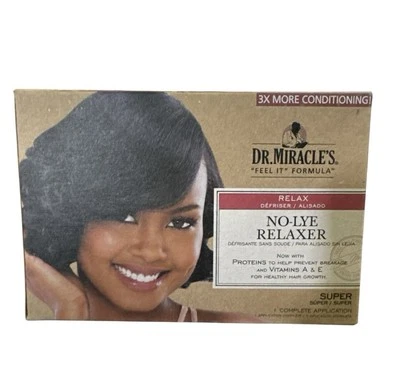 Mr. Miracle's No-Lye Relaxer SUPER Kit Exp 4/24 New IN BOX - Image 1 of 2