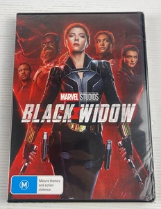 Black Widow (DVD, 2021) New & Sealed Region 4 Marvel - Picture 1 of 4
