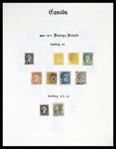 CANADA 1868-2000 Used in 4 Albums HUGE Stamp Collection - Picture 1 of 12