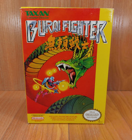 Nr MINTY BOX CIB Burai Fighter complete in nes Collector lot VERY CLEAN NICE A+