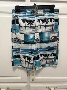 Body Glove Boys' Board Shorts UPF 50+ Quick Dry Swim Trunk Size 10/12 - Picture 1 of 6