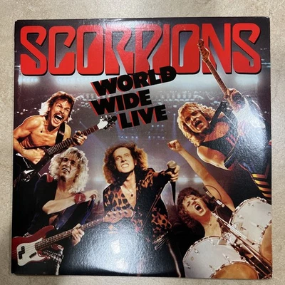 SCORPIONS "World Wide Live" Gatefold Double LP - 1985 Polygram Records NM - Image 1 of 3