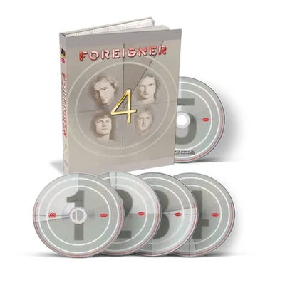 Foreigner - 4 Super Deluxe Box Set 4CD/ 1Blu-Ray New & Sealed - Image 1 of 2
