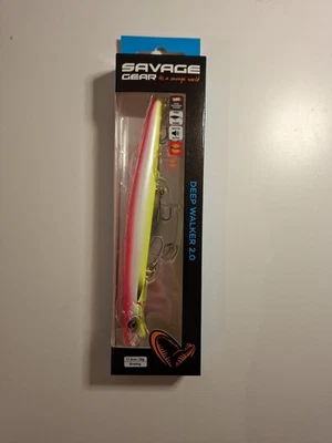 Savage Gear Deep Walker 2.0 17,5cm 39g  Sinking PWY Salzwasserköder NEU Angeln - Bild 1 von 4