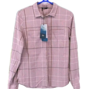 Rohan Womens Dalby Plaid Check Shirt Long Sleeve Lilac Ladies UK Size 8 Outdoors - Picture 1 of 10