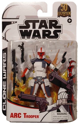 STAR WARS BLACK SERIES ARC TROOPER CLONE WARS 50TH ANNIVERSARY MOC - Image 1 of 4