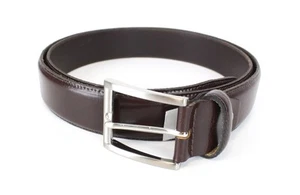 SUITSUPPLY Men's Brown Leather Belt 105 cm Smart-Casual Everyday Style - Picture 1 of 8
