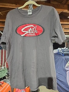 Vtg Phish "Stash" Vermont Lot T-Shirt Men's LG "Maybe So Maybe Not" EUC Jam Band - Picture 1 of 13