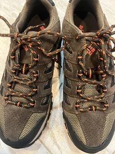 Columbia Crestwood Big kids Men's Size 7.5W Brown Hiking Trail Shoes - Picture 1 of 10