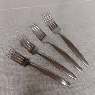 National Portrait Dinner Forks 4 Stainless Steel 7.5" - Image 1 of 4