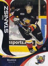 2007-08 Barrie Colts #12 Matt Stanisz