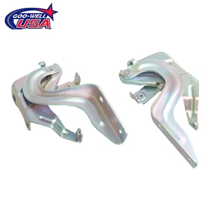 Pair Hood Hinges Left & Right Fit for Nissan Kicks 1.6L 2018 19 20 21 22 2023 - Picture 1 of 7