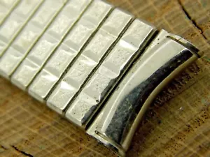 Kreisler Vintage Expansion Watch Band 17.5mm Curved Lug Mens Stainless Pre-Owned - Picture 1 of 3