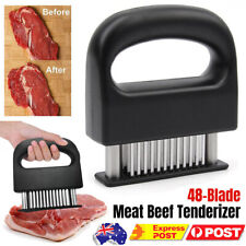 48-Blade Stainless Steel Meat Beef Tenderizer Jaccard-Steak Chicken Pouch Hole