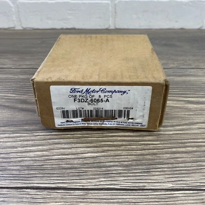 (8) NEW - OEM Ford F3DZ-6065-A Engine Cylinder Head Bolts 1986-1998 - Image 1 of 2