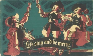 Calvert Distillers Let's Sing And Be Merry Songbook 1937 How Dry I Am Cheer Up - Picture 1 of 8