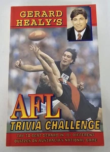 Gerard Healy's AFL Trivia Challenge (Paperback, 1997) Aussie Rules Football - Picture 1 of 10