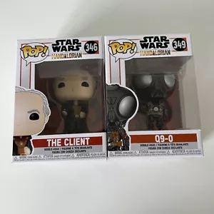 Funko Pop! Star Wars 346 The Client & 349 Q9-0 - Picture 1 of 13