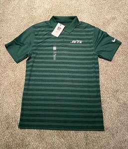 Nike New York Jets Sideline Victory Sport Green Golf Polo Shirt Men’s Size Small - Picture 1 of 6
