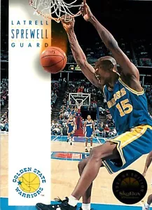 1993 GOLDEN STATE WARRIORS NBA Card LATRELL SPREWELL Skybox - Picture 1 of 3