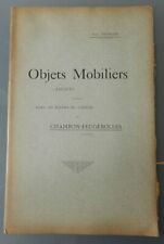 OBJETS MOBILIERS ANCIENS DES ÉGLISES DU CANTON DU CHAMBON-FEUGEROLLES E. O. 1900