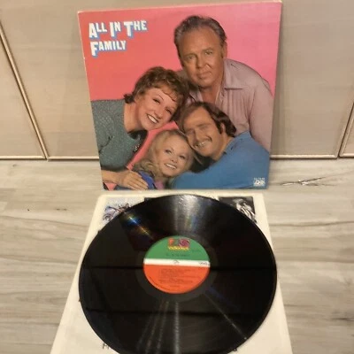 ALL IN THE FAMILY 1971 Soundtrack  with Booklet Vinyl Record Comedy Album Archie - Image 1 of 4
