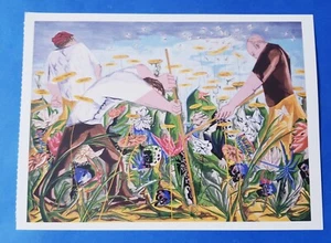 Postcard Jacob Lawrence "In the Garden" Art Card 4.75" x 6.5" - Picture 1 of 2