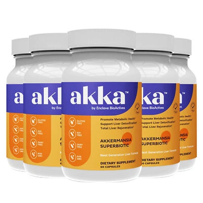 AKKA Premium Liver Cleanse Detox Repair Superbiotic,Gut Health Milk Thistle new - Image 1 of 4