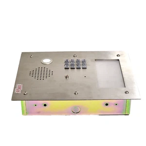 Ceeco SSP-560-F Robust, heavy gauge, stainless steel, Keypad Speakerphone - Picture 1 of 5