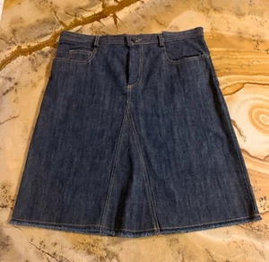 DarylK-189 Denim Skirt - Picture 1 of 7