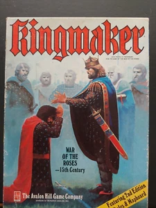 Vintage board game,Kingmaker 2nd edition with variant cards and rules.good con, - Picture 1 of 11
