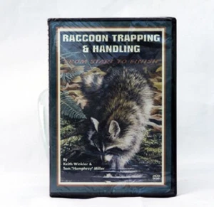 Raccoon Trapping & Handling From Start to Finish - Winkler - DVD - Picture 1 of 2