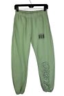Mayfair Group Green Graphic Sweatpants Size XS It Costs Zero Dollars Pull On