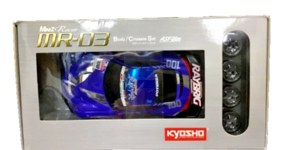 Kyosho Mini-Z MR-03 RAYBRIG HSV-010 2010 Body & Chassis Set  TikiTiki Mode Ready - Image 1 of 4