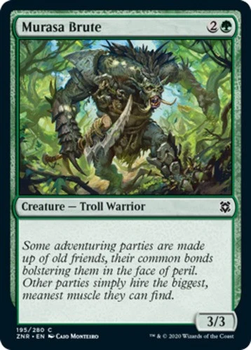 x1 Murasa Brute - Zendikar Rising - NM - MTG - Image 1 of 1