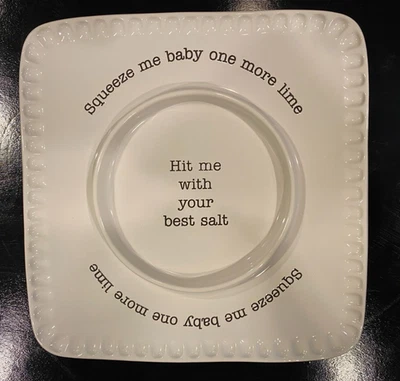 Mud Pie/Margarita Sal Rimmer y Plato de Lima (Sin Tenedor)/Nuevo Foto 1 de 2